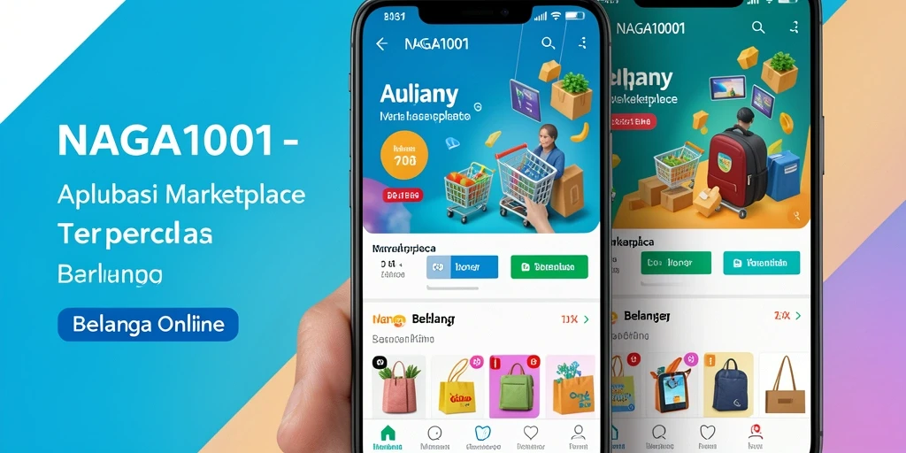 Antarmuka utama NAGA1001 menunjukkan produk berkualitas dan fungsi pencarian yang mudah.