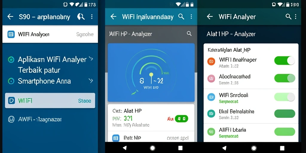 Tampilan antarmuka S80 yang jelas dan fungsional untuk analisis WiFi.
