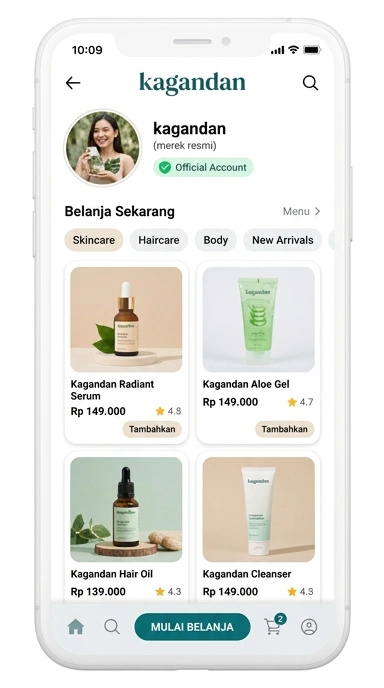 Kanal Resmi kagandan untuk Pengguna Android Indonesia